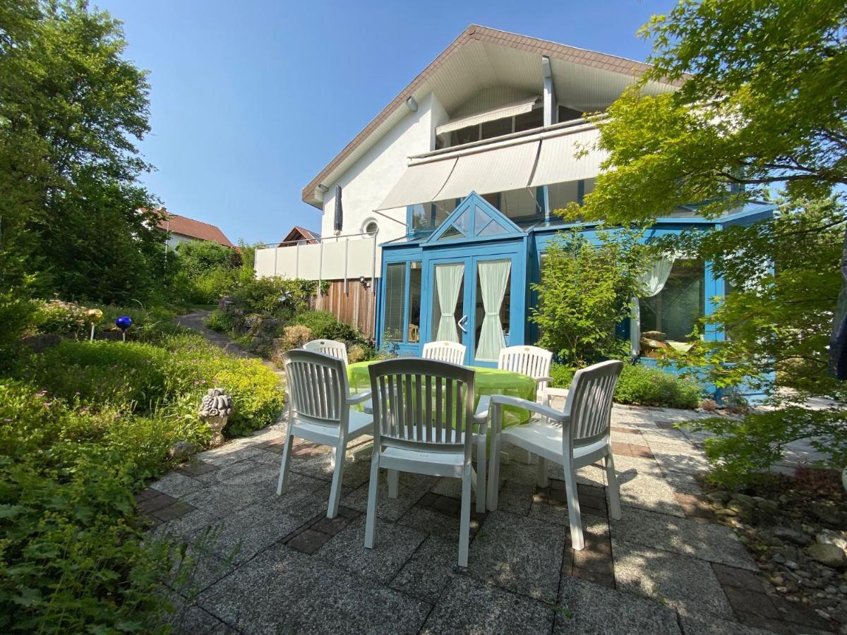Pension-Ferienwohnung Liesbachtal Direkt Am Waldrand Bayerische Rhoen Schonau an der Brend Exterior photo